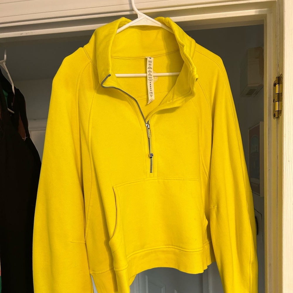 Lululemon Women's Yellow Scuba